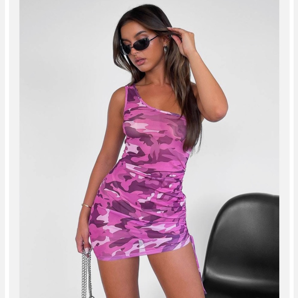 Summer Vibe Mesh Mini Dress